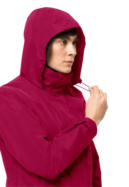Geisshorn 3in1 Jack Met Cranberry Jack Wolfskin-collecties