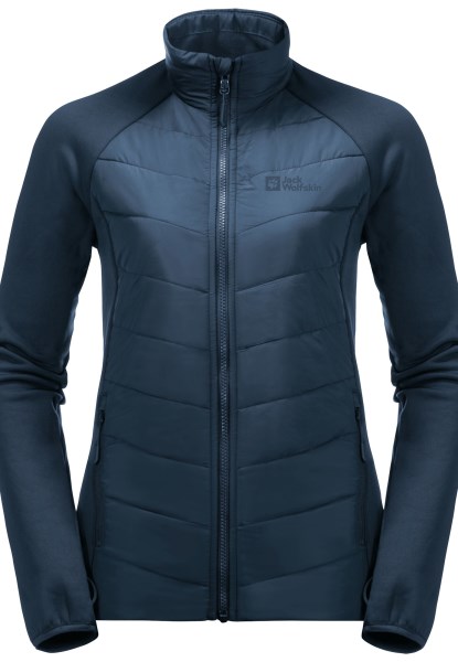 Jack Wolfskin Nachtblauw Merken Glaabach 3in1 Jas W