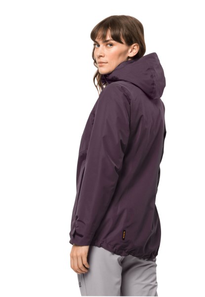Jack Wolfskin Hete Bergland 3in1 Jas W Grapevine