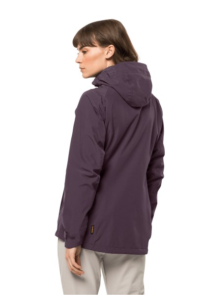 Jack Wolfskin Glaabach 3in1 Jas W Grapevine Nieuw