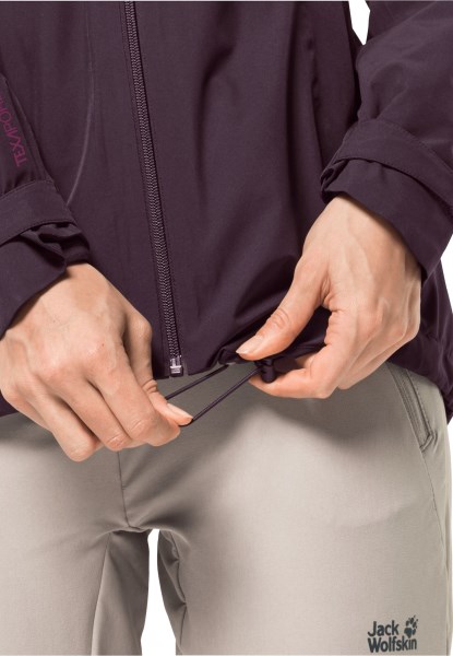 Jack Wolfskin Glaabach 3in1 Jas W Grapevine Nieuw