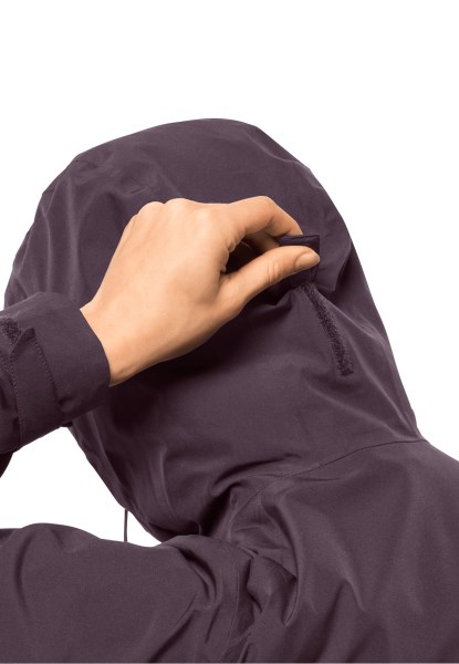 Jack Wolfskin Glaabach 3in1 Jas W Grapevine Nieuw
