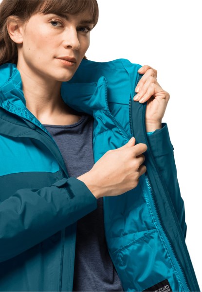 Blue Coral Origin Jack Wolfskin Feldberg 3in1 Jas M