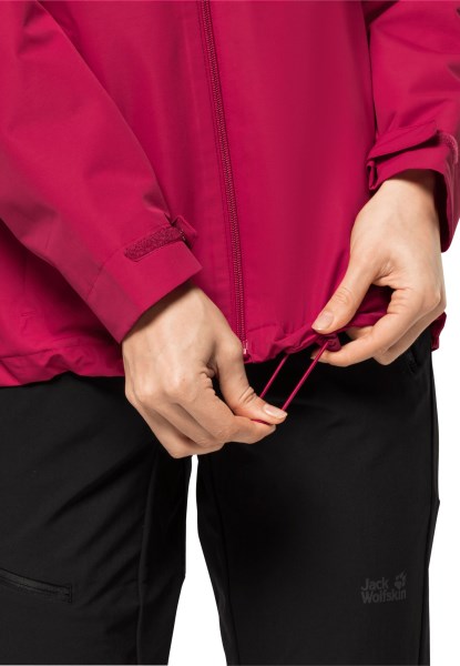 Nieuwe Jack Wolfskin Besler 2l Jas W Cranberry