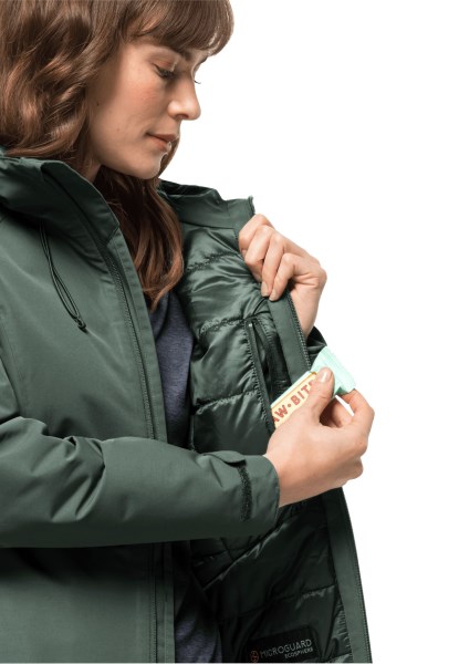 Origin Hedge Green Heidelstein Ins Jas Met Jack Wolfskin