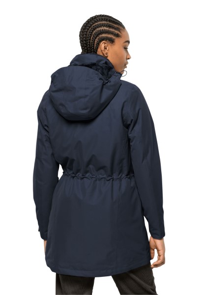 Jack Wolfskin Nachtblauwe New Madison Avenue Jas