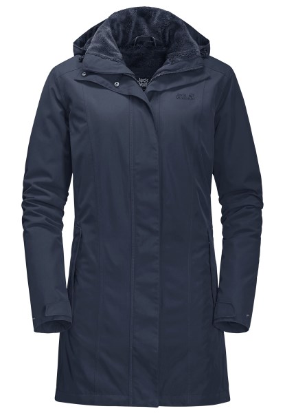Jack Wolfskin Nachtblauwe New Madison Avenue Jas