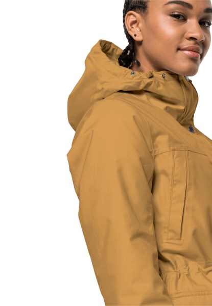 Amber Goud Jack Wolfskin Winter Frost In Parka W Merken