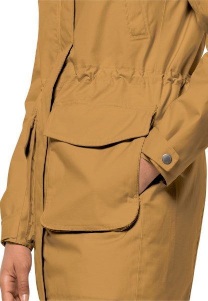 Amber Goud Jack Wolfskin Winter Frost In Parka W Merken