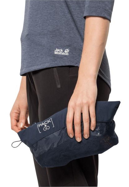 Night Blue Hot Pack & Go 2l Jas Met Jack Wolfskin