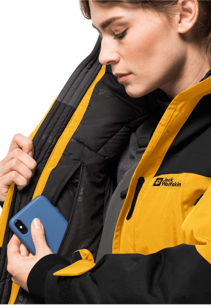 1995 Series Parka W New Jack Wolfskin Potig Geel Xt