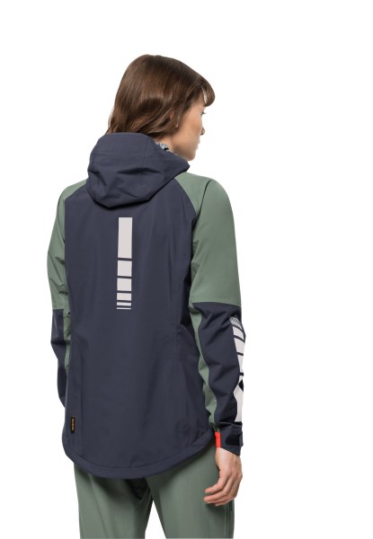 Jack Wolfskin Grafiet Collectie Morobbia 3l Jas W