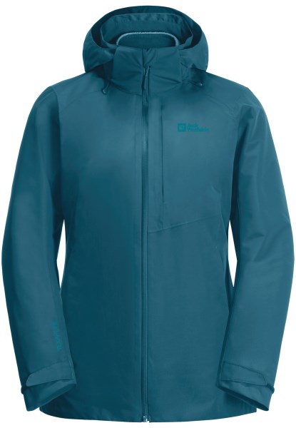 Jack Wolfskin Origins Blue Coral Bergland 3in1 Jas W