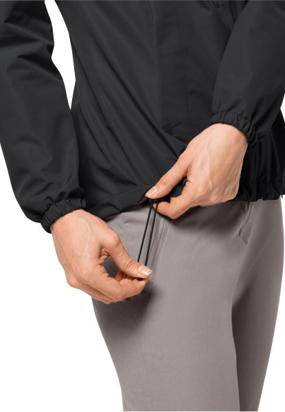 Jack Wolfskin Stormy Point 2l Jas W Zwart Merk