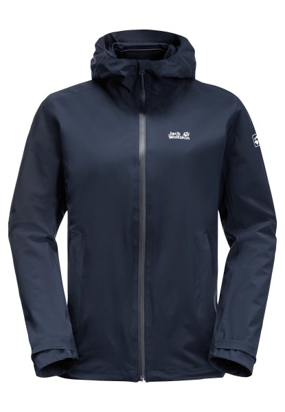 Nachtblauw Nieuwe Pack & Go Shell W Jack Wolfskin