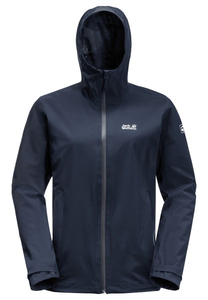 Nachtblauw Nieuwe Pack & Go Shell W Jack Wolfskin