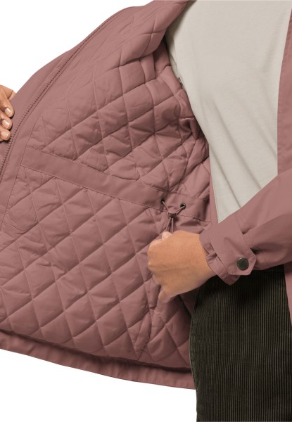 Jas Van Lake Louise W Afterglow Jack Wolfskin Nieuw