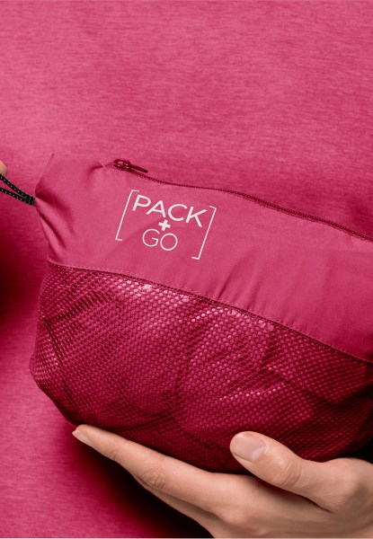 Jack Wolfskin Merken Cranberry Pack & Go Shell W