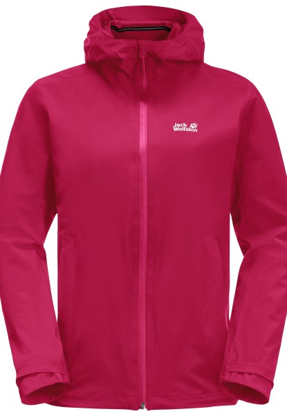 Jack Wolfskin Merken Cranberry Pack & Go Shell W