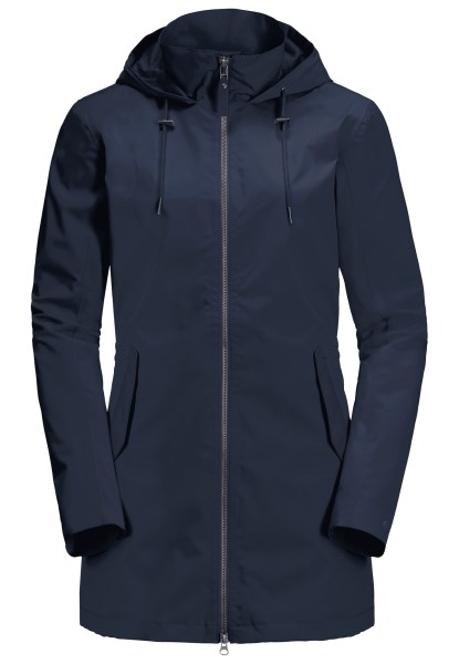 Brand Dakar Parka Met Nachtblauwe Jack Wolfskin