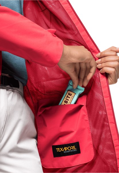Tulp Rode Jack Wolfskin Baydream Jas W Collectie