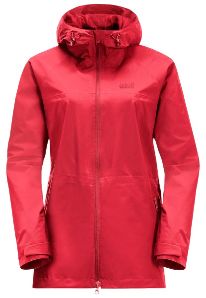 Tulp Rode Jack Wolfskin Baydream Jas W Collectie