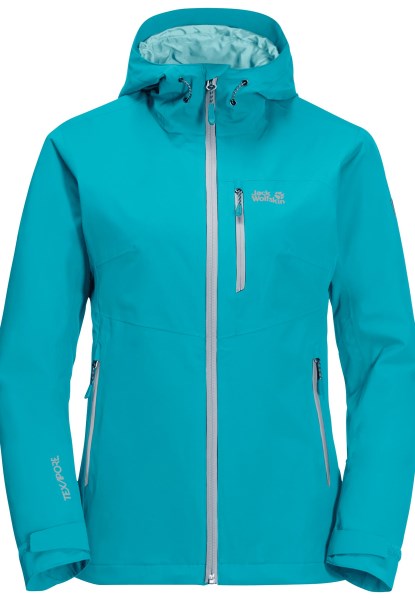Donker Aqua Jack Wolfskin Eagle Peak Jack W Origin