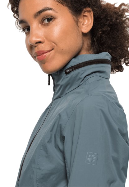 Hot Norden Port Jas W Jack Wolfskin Groenblauw