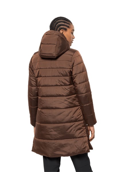 Jack Wolfskin Eisbach Jas Met Hazelnootbruine Collecties