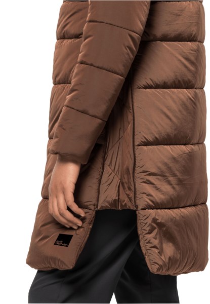 Jack Wolfskin Eisbach Jas Met Hazelnootbruine Collecties