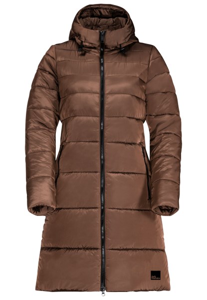Jack Wolfskin Eisbach Jas Met Hazelnootbruine Collecties