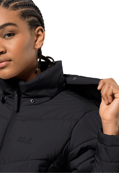 Zwarte Merken Jack Wolfskin Jas Noord York W