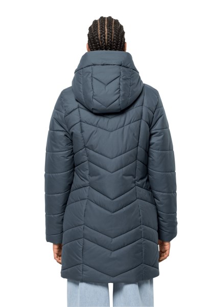 Collecties Jack Wolfskin Kyoto Jas W Leisteenblauw