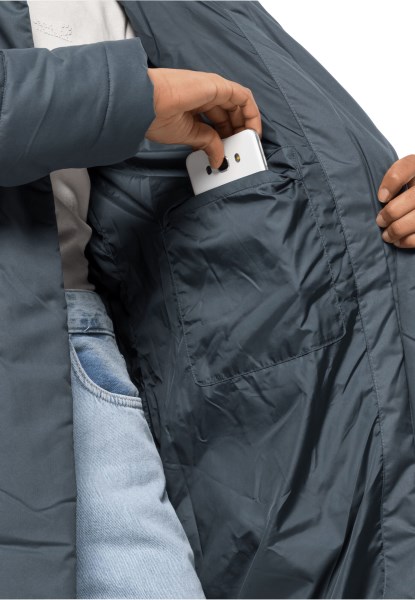 Collecties Jack Wolfskin Kyoto Jas W Leisteenblauw
