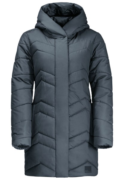 Collecties Jack Wolfskin Kyoto Jas W Leisteenblauw