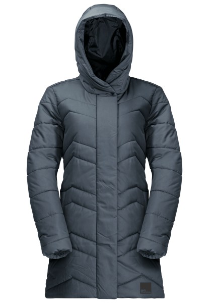 Collecties Jack Wolfskin Kyoto Jas W Leisteenblauw