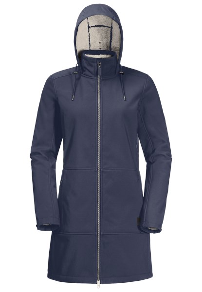 Windy Valley Jas Met Nieuwe Nachtblauwe Jack Wolfskin