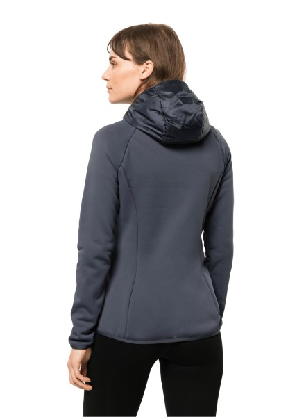 Oorsprong Jack Wolfskin Grafiet Routeburn Pro Hybride W
