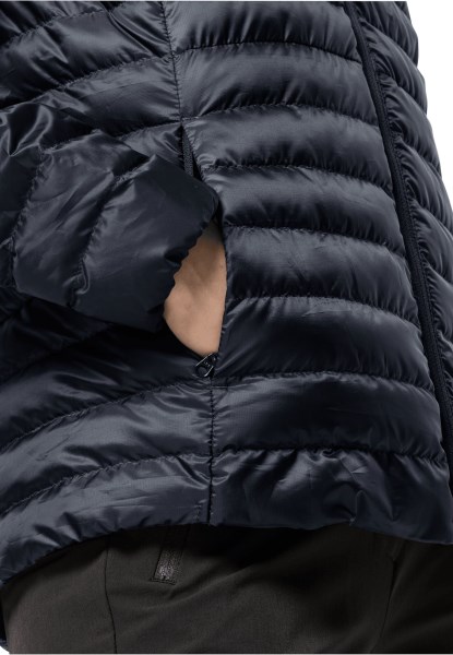 Pack & Go Donsjack Met Nachtblauw Jack Wolfskin Best