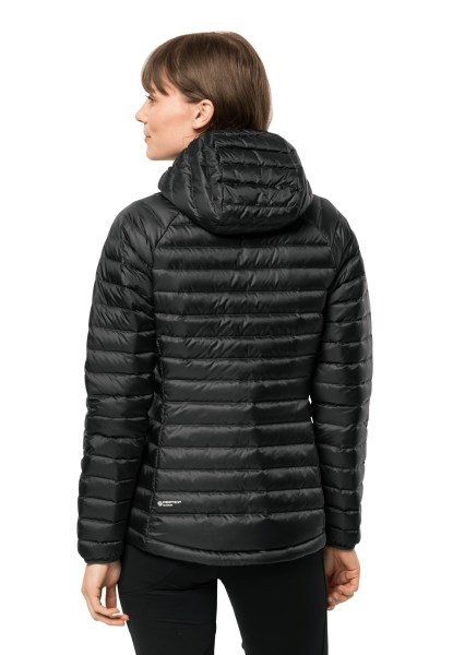 Zwarte New Jack Wolfskin Passamani Donzen Hoody W
