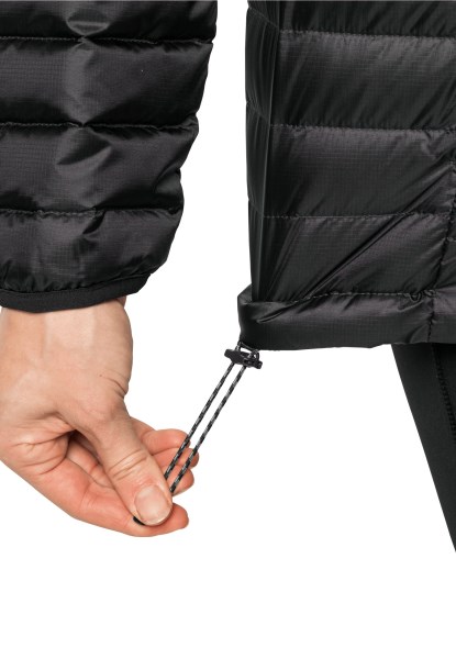Zwarte New Jack Wolfskin Passamani Donzen Hoody W