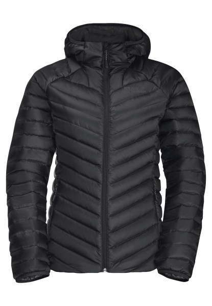 Zwarte New Jack Wolfskin Passamani Donzen Hoody W