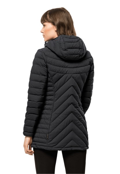 Zwarte Atletische Donsjas W Collecties Jack Wolfskin