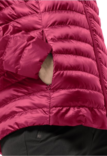 Pack & Go Donsjack Met Originele Cranberry Jack Wolfskin