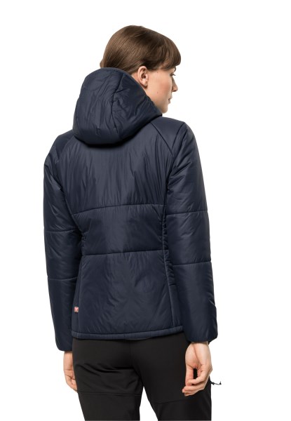 Jack Wolfskin Night Blue Bergland Ins Hoody W Brand