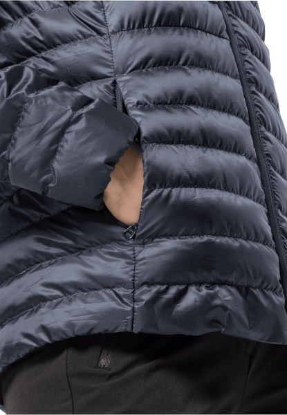 Jack Wolfskin Pack & Go Donsjack Met Beste Ombre Blauw