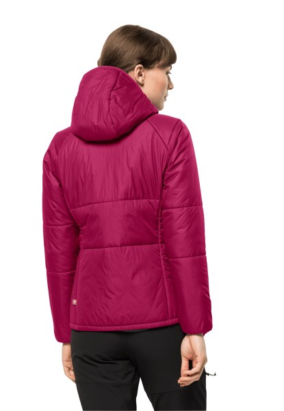 Merk Mountain Hoodie Met Jack Wolfskin Cranberry