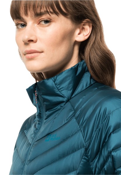 Merken Passamani Donsjack W Blauw Koraal Jack Wolfskin