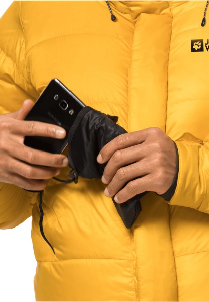 Hot Jack Wolfskin 1995-serie Donzen Hoody Forse Geel Xt