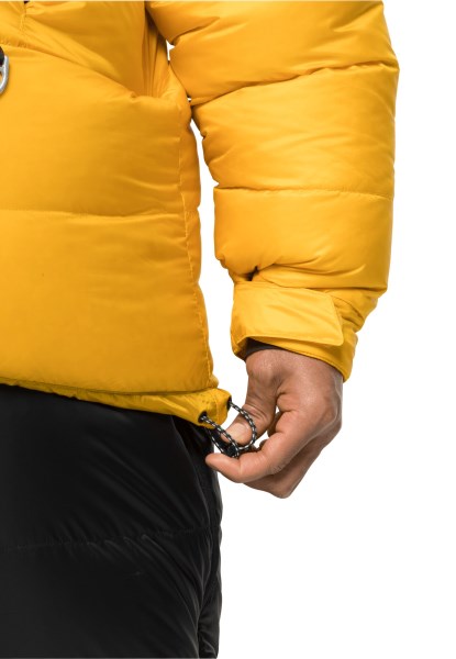 Hot Jack Wolfskin 1995-serie Donzen Hoody Forse Geel Xt